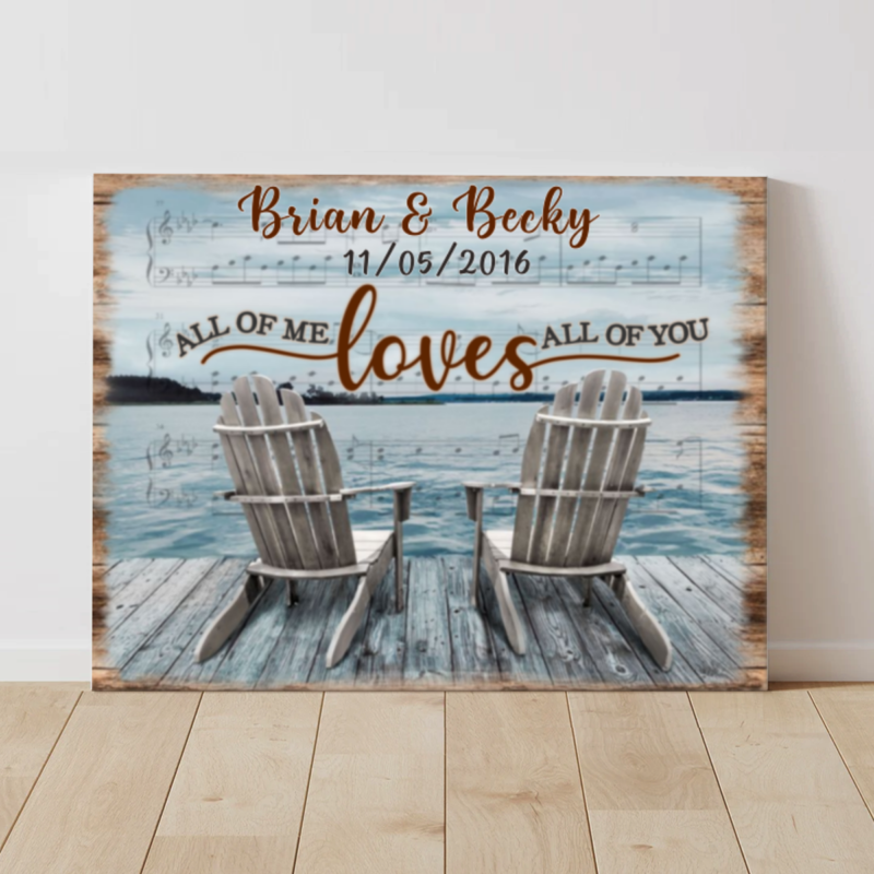Personalized Wall Art For Couples