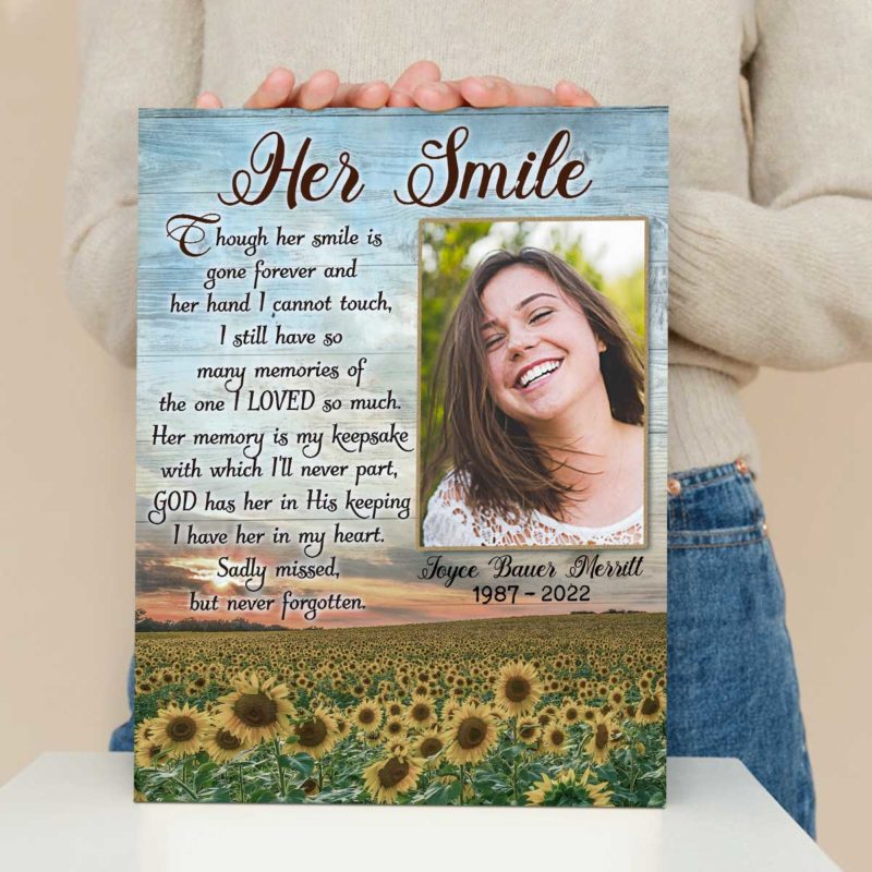 Custom Loss Of Sister Sympathy Gift, Loss Of Sister Gift, Memorial