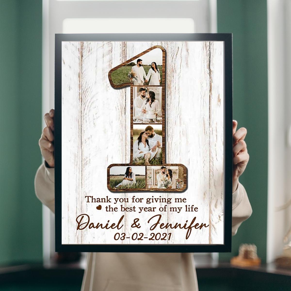 25th Wedding Anniversary Gifts, Personalised Silver Wedding Anniversary Gifts For Husband Wife Parents Mum And Dad Couples, 25 Years Married