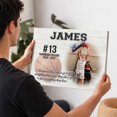 Personalized Gift For Basketball Player, Basketball Senior Print, Senior Night Basketball Gifts, Basketball Graduation Gifts