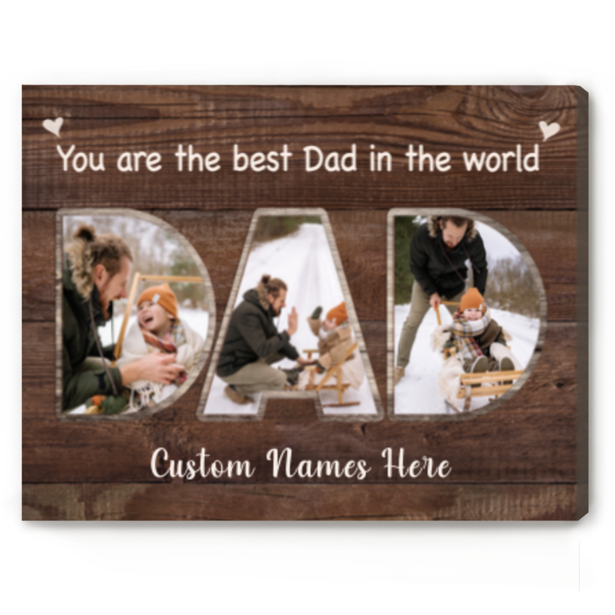 Custom Photo Collage Gifts For Dad Christmas Presents For Dad You Are