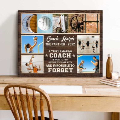personalized photo gifts for volleyball coaches unique gifts for volleyball coaches volleyball coach christmas gift