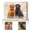benicee shop custom two dog paintings on canvas 1