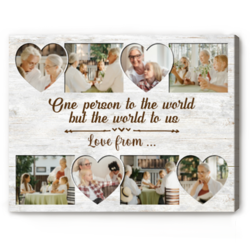 Mother's Day Gifts for Grandma, Personalized Photo Gifts For Grandma, Present For Grandma From Grandkids