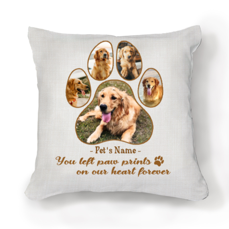 dog memorial gifts dog memorial pillow personalized pet memorial gift