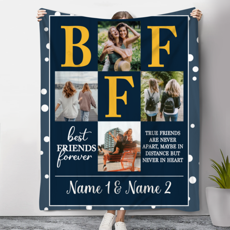 friend blankets personalized best friend gifts gift for bff