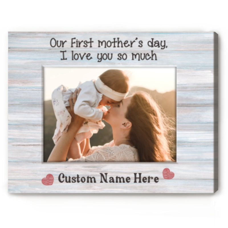 1st mother's day photo print