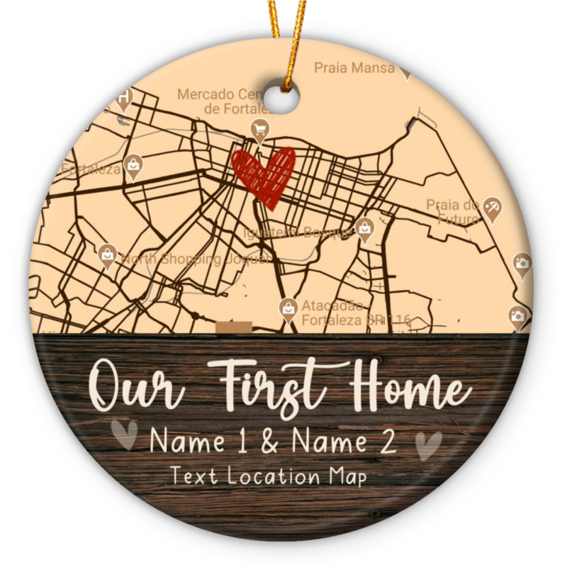 New Home Key Map Wall Art, Gifts For New Homeowners, New Home Gift ...