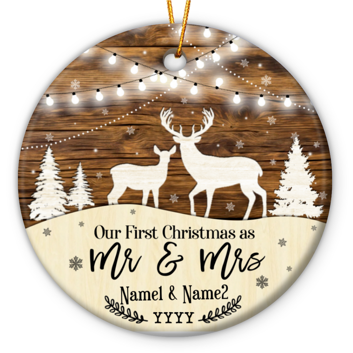 Couples Ornaments For Christmas Tree Personalized Gifts For Couple