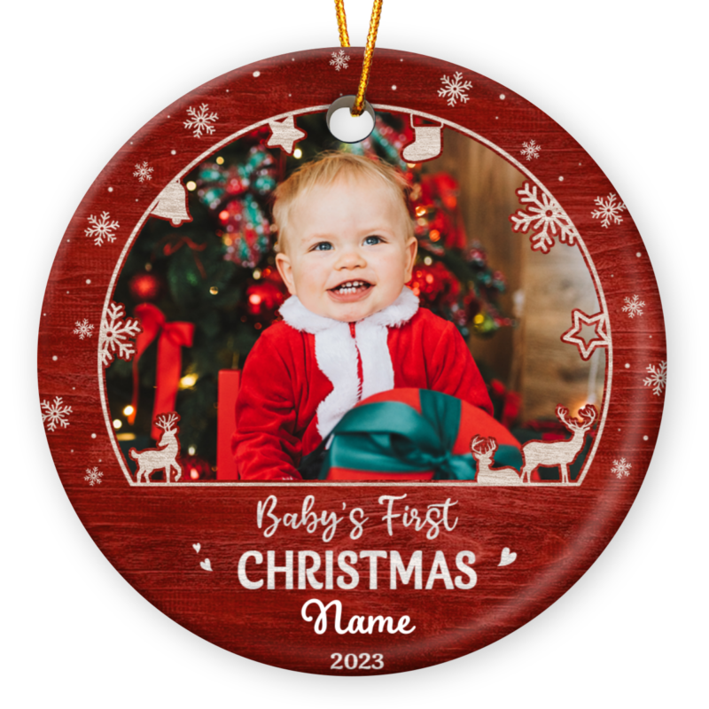 Babys First Christmas 2025 Ornament