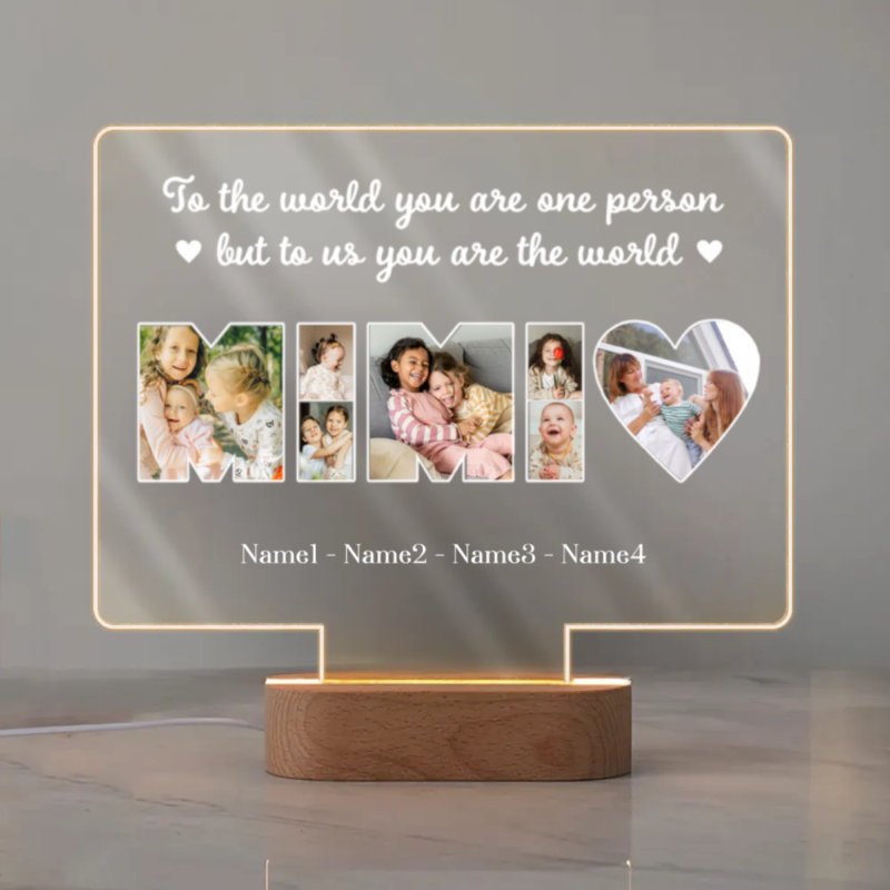 mimi custom photo led night light mimi mothers day gifts bets mimi gifts mimi personalized gifts