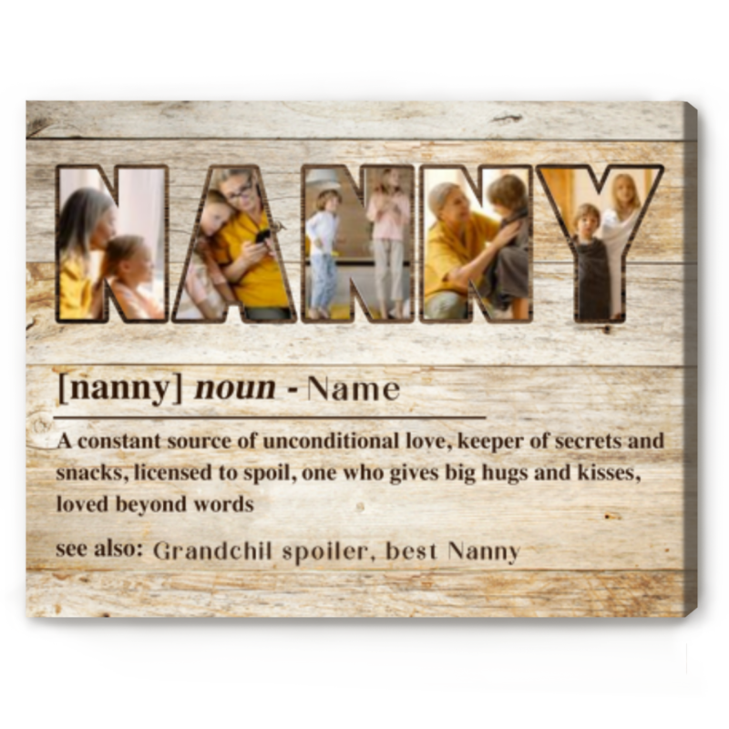 benicee shop nanny definition custom picture canvas, mothers day gifts for nanny, babysitter gift ideas, personalized best gifts for nannies