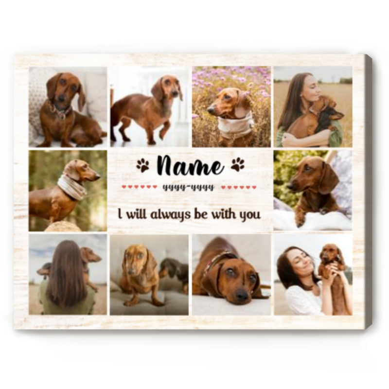 pet-memorial-collage-canvas-print-dog-loss-gift-sympathy-pet-loss-gift-i-will-always-be-with-you-custom-dog-photo-gift