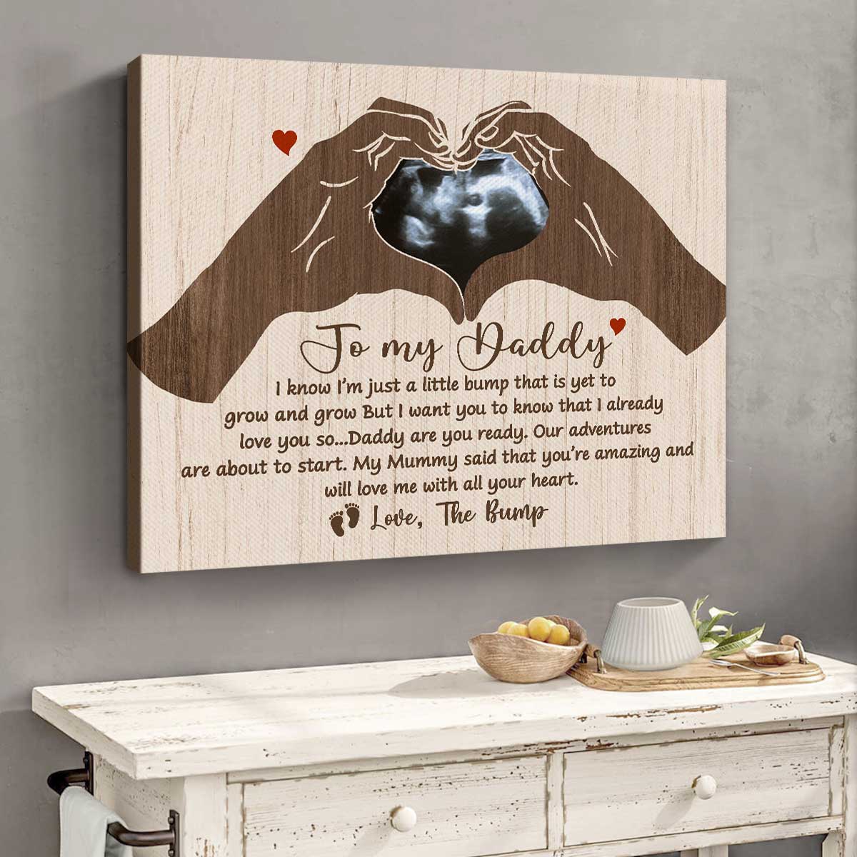 Fathers Day Gift For Expecting Dad From The Bump, Father To Be