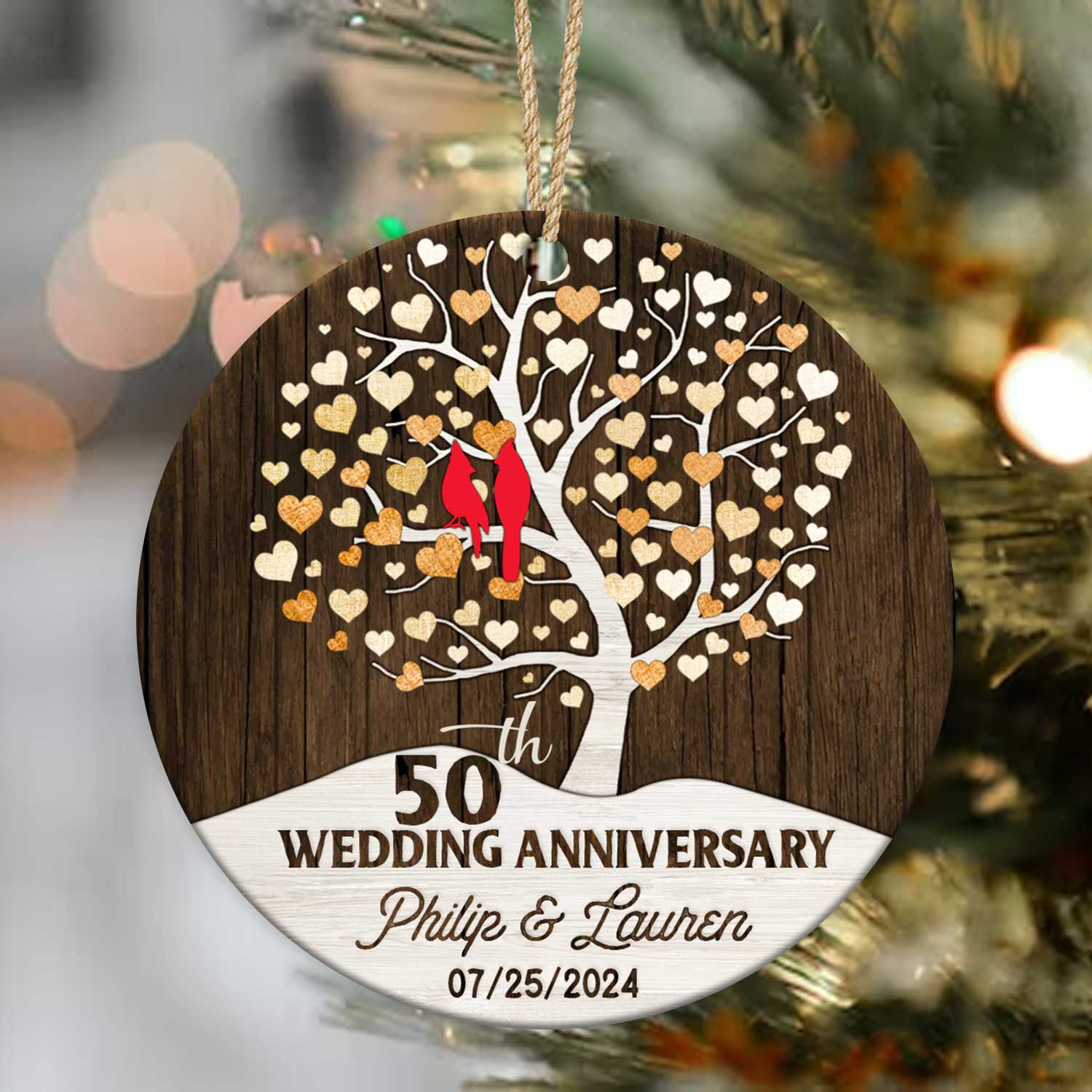 50th Anniversary Ornaments 50th Anniversary Ornaments