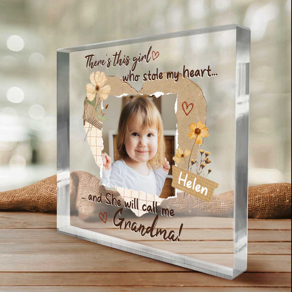 Personalized Gift From Granddaughter To Grandmother, There's This