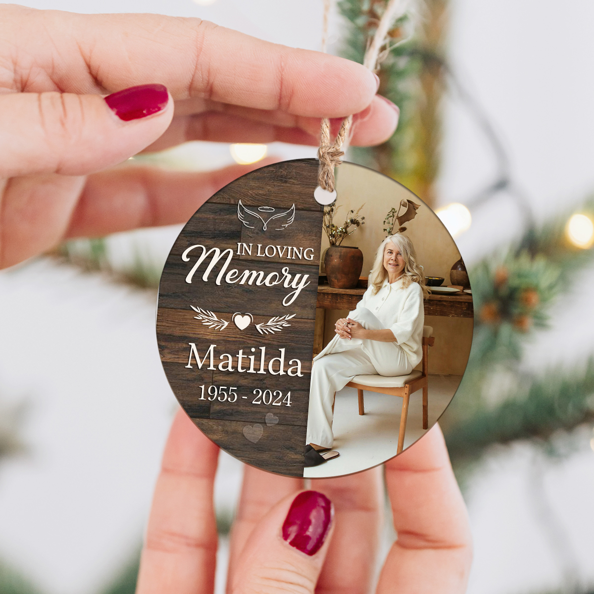 In Loving Memory Christmas Ornaments Heaven In Loving Memory,
