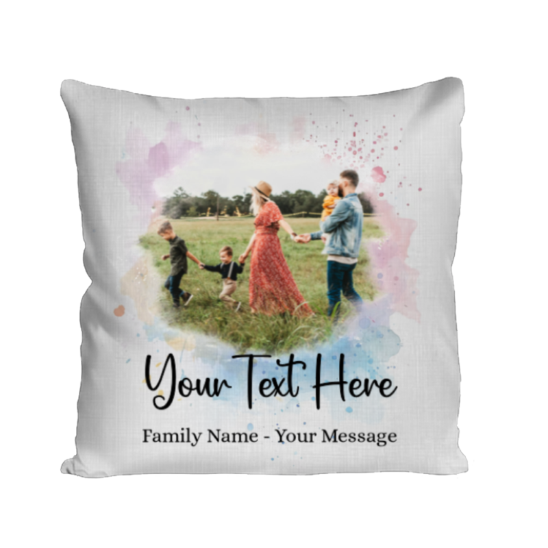 Create Your Own Custom Photo Throw Pillow