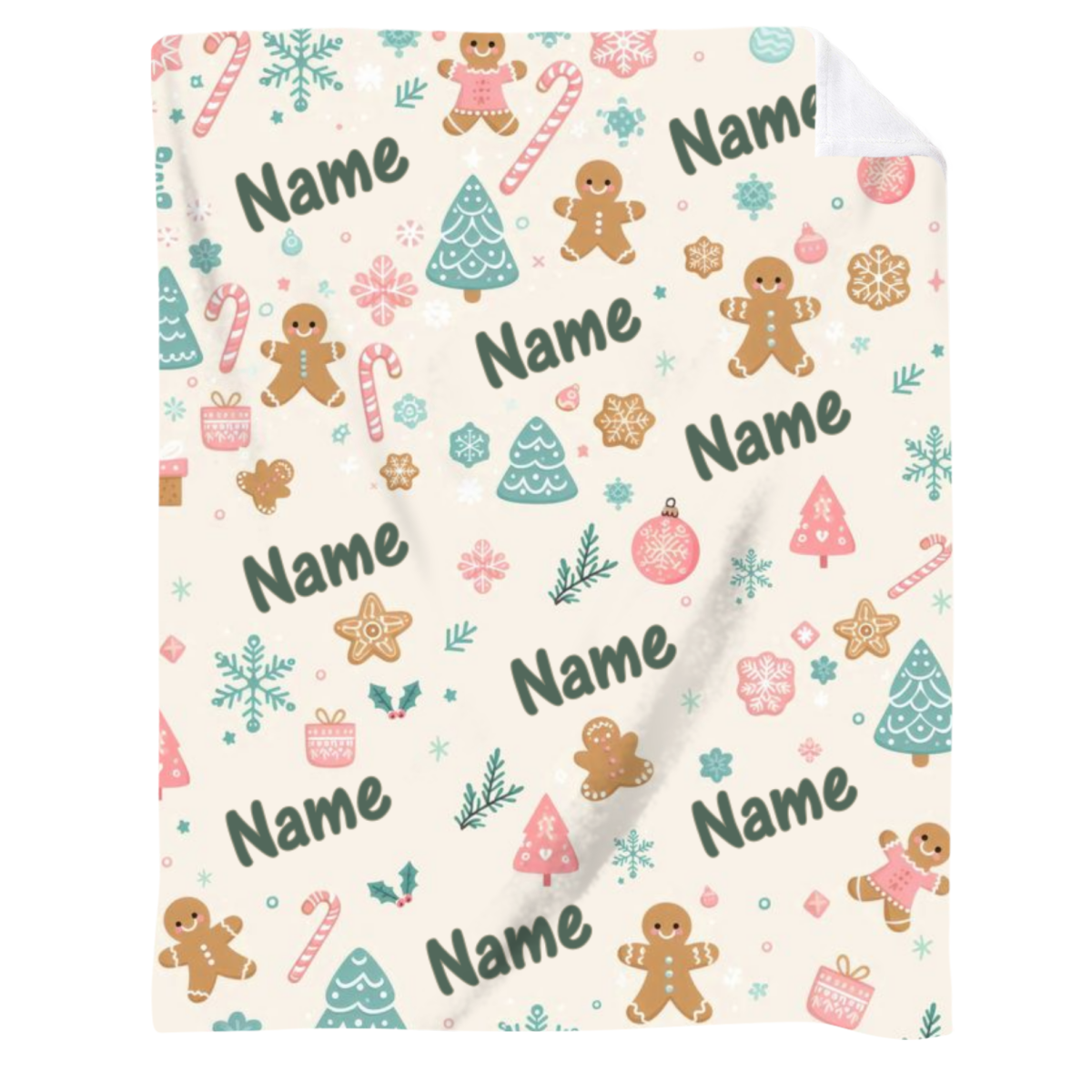 Joyful Background - Personalized Custom Blanket - Gift For Kids, Gift For Family, Christmas Gift