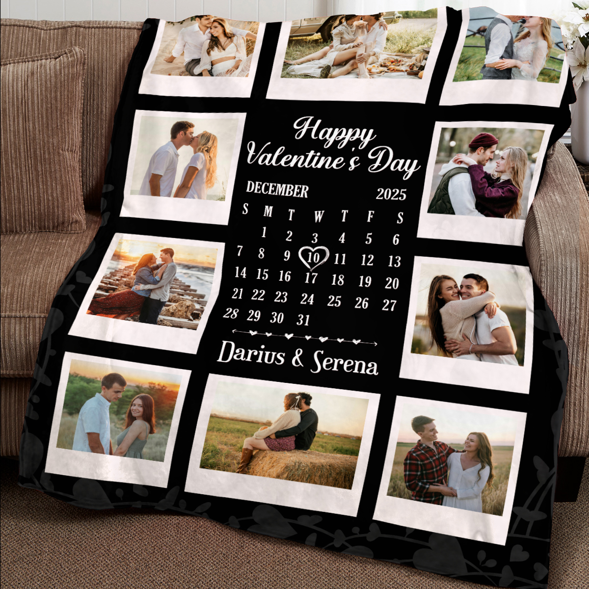 Blanket 15 Year Anniversary Gift For Him Personalized Anniversary