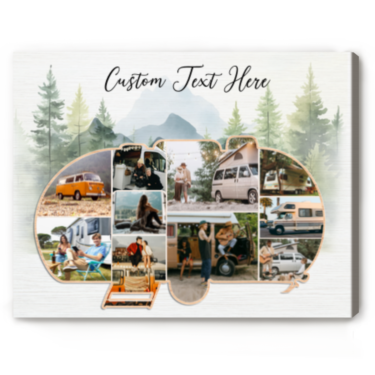 Camping Memories Picture Wall Art Custom Campervan Collage Canvas camping-memories-picture-wall-art-custom-campervan-collage-canvas