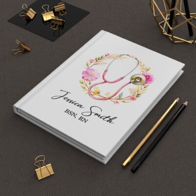 Custom Nurse Journal, Personalized Student Nurse Notebook, Nurse Appreciation Gifts, New Nurse Gift, Nurse Graduate Present