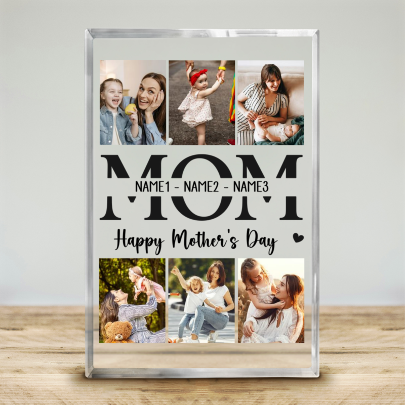 mother's day photo gifts acrylic plaque for mom personalized mother gifts mom gifts from daughter son