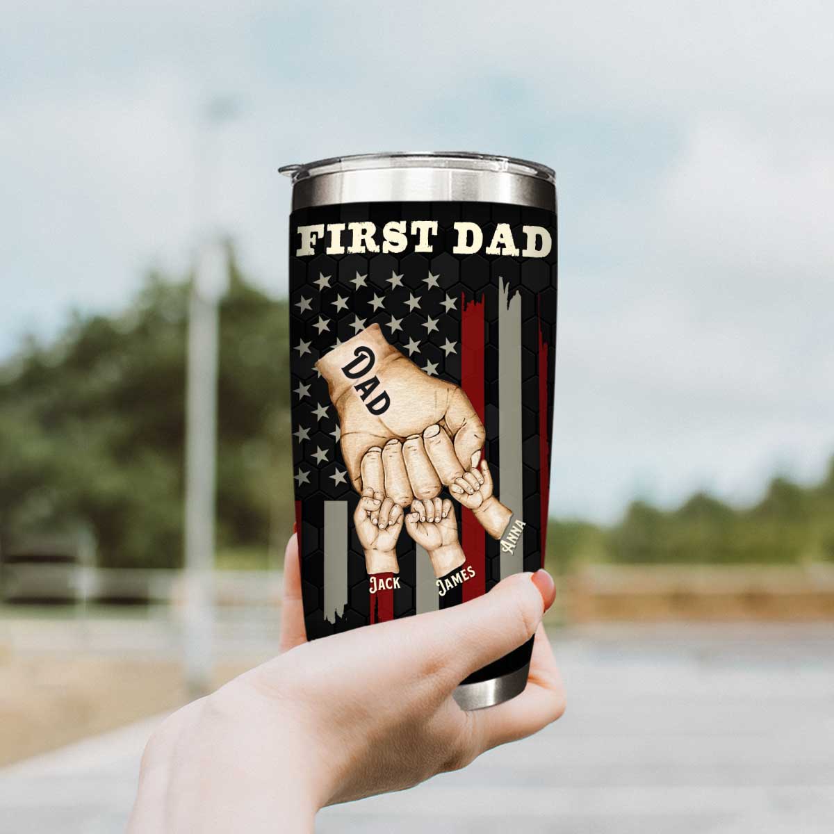 fathers day presents for grandpa first dad now papa tumbler gifts for dad grandpa papa gifts from grandkids new grandpa gift
