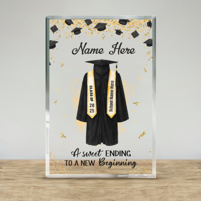 graduation celebration acrylic plaque 2025 graduation gift college graduation gift graduation gift for her him senior gifts