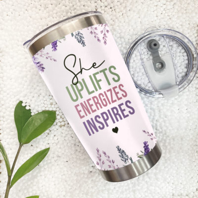 Personalized Boss Lady tumbler with name, Christmas gift for female boss or manager.