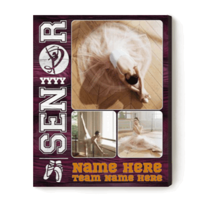 Personalized Christmas Gifts 2025 23 Personalized dance senior night photo canvas with dancer name and collage layout