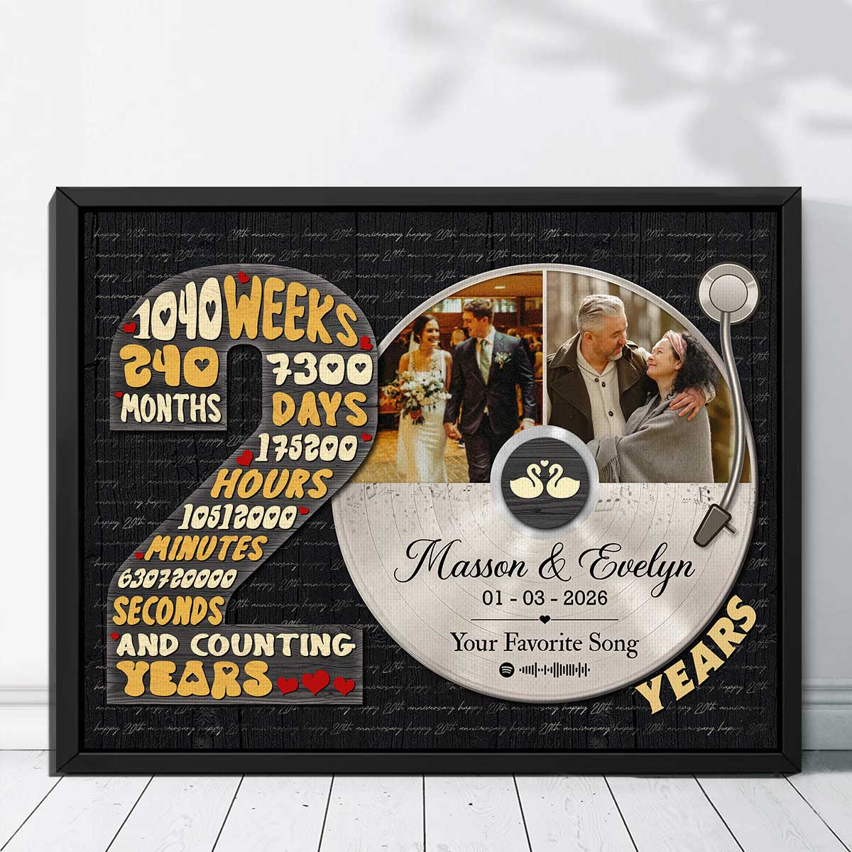 Gifts For 20th Anniversary To Husband Black Friday Top Sale