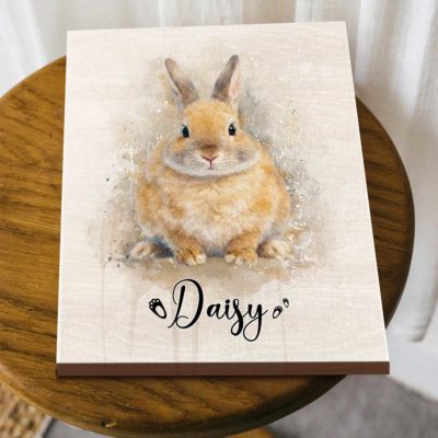 Personalized Bunny Portrait from Photo – Custom Rabbit Pet Canvas, Rabbit Owner Gifts, Pet Loss Gift 18 Personalized Bunny Portrait from Photo – Custom Rabbit Pet Canvas, Rabbit Owner Gifts, Pet Loss Gift