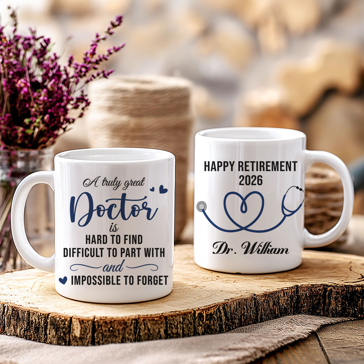 Personalized Doctor Appreciation Mug - Doctor Retirement Gift, Custom Name  Year Keepsake, A Truly Great Doctor Mug, Doctor Thank You Gift - Best  Personalized Gifts For Everyone