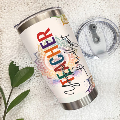 Personalized Yoga Tumbler - Yoga Teacher Tumbler With Name, Funny Yoga Instructor Gifts, Yoga Teacher Gift, Yoga Gifts