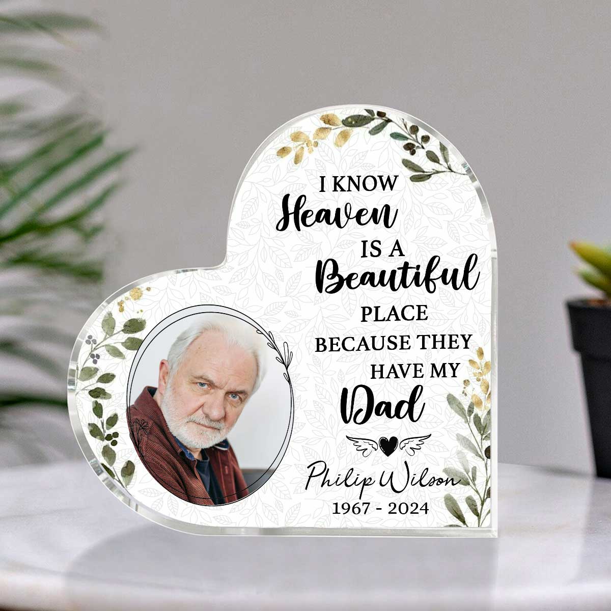 Memorial Acrylic Plaque 