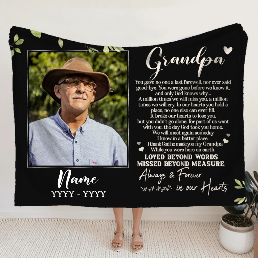 Sympathy Gifts For Loss Of Grandpa 