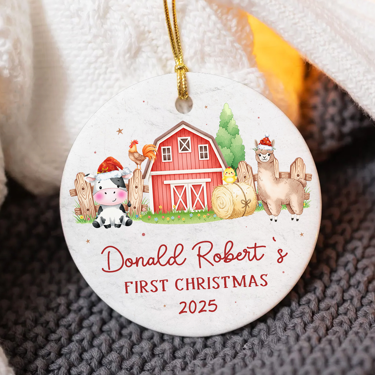 Baby's First Christmas Ornament 