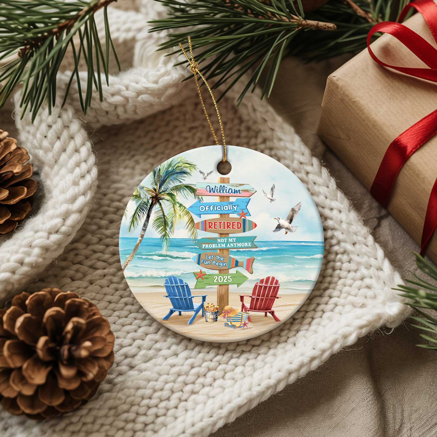 Retirement Ornaments 