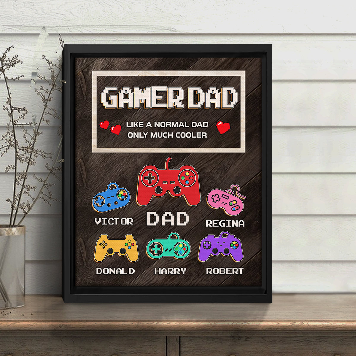 Dad Canvas Print 