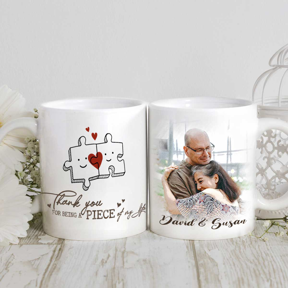 Personalized Wedding Mugs 