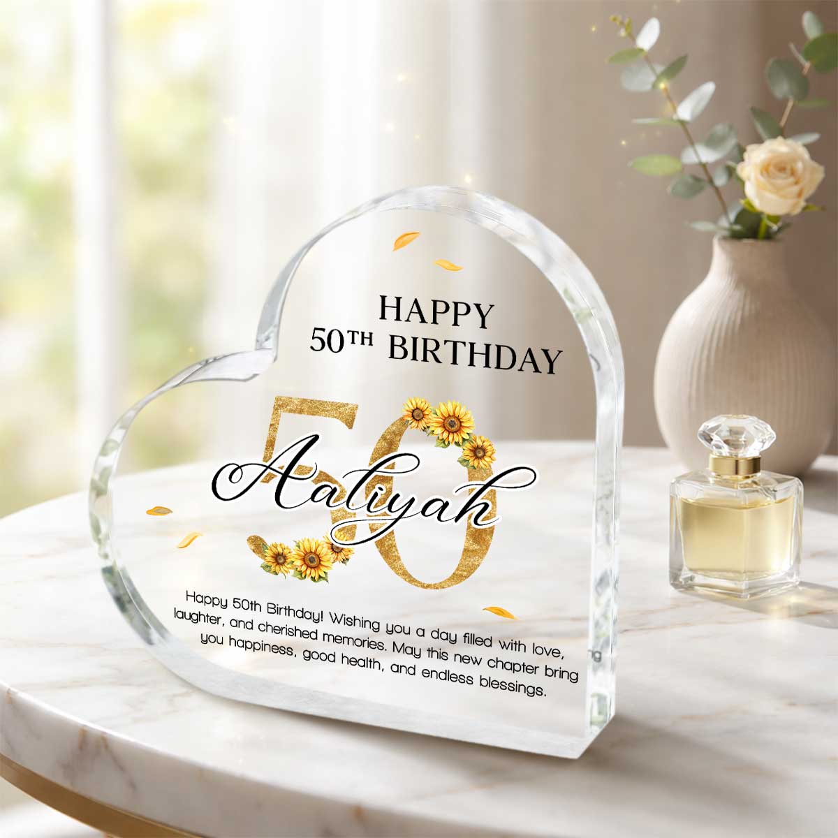 happy 50th gift for 50th birthday female