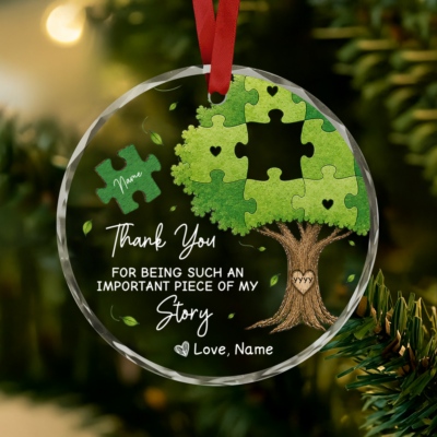 Personalized Teacher Appreciation Ornament, Thank You Teacher Gift, Teacher Appreciation Ornament, Christmas Teacher Gift