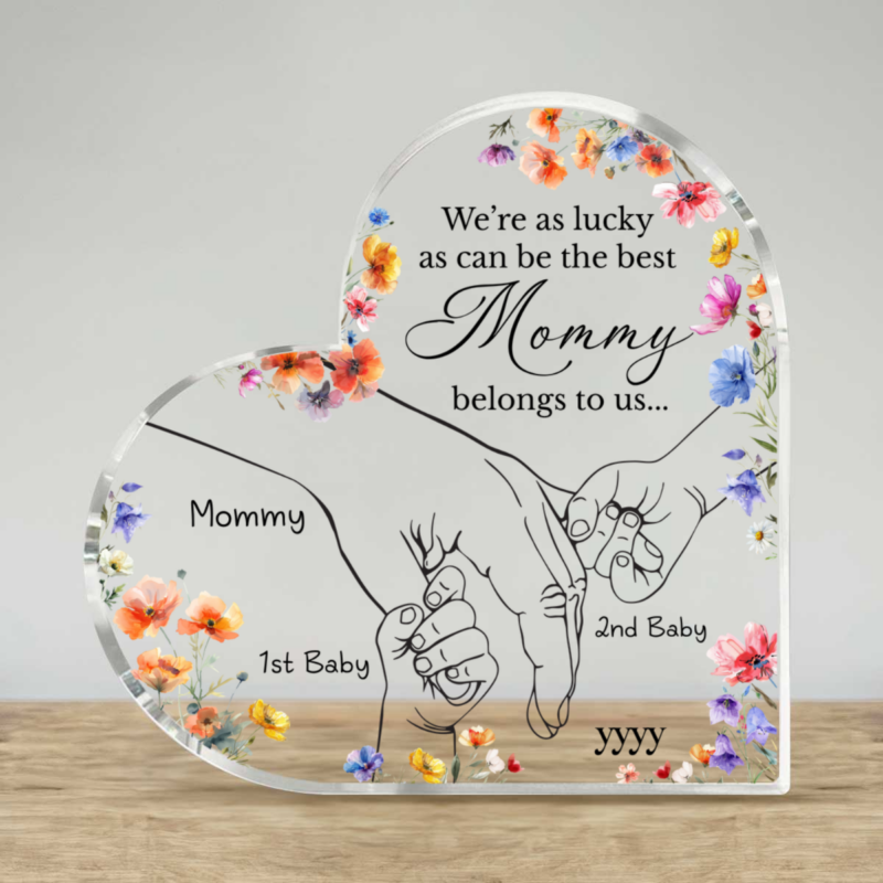 Personalized Twin Mom Christmas Gift, Twin Mom Plaque, New Mom Gift from Twins, First Time Mom Gift, New Mommy Keepsake